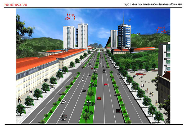 Đường phía Nam khu đô thị mới thị xã Cao Bằng, tỉnh Cao Bằng (BVTC)